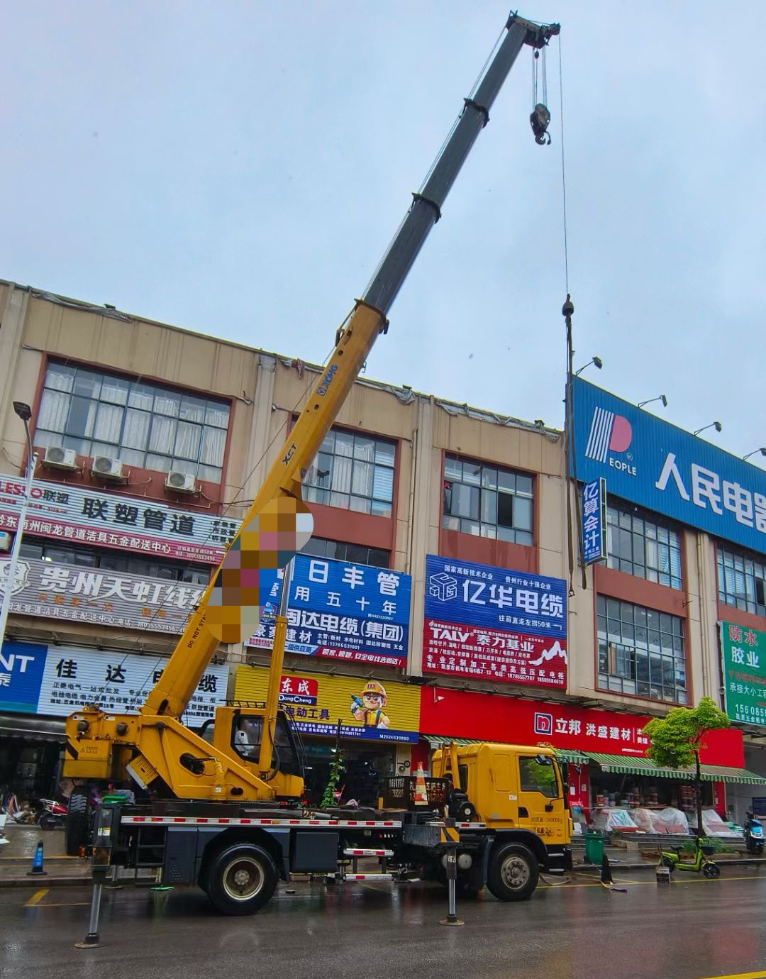 海北吊车吊机租赁桥梁吊装